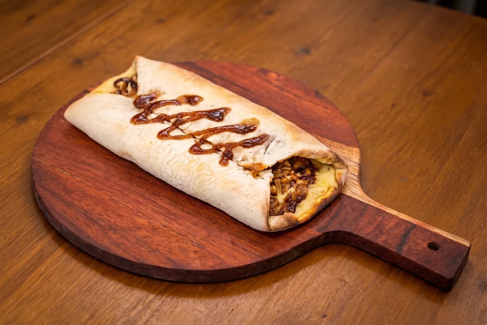 BBQ chicken wrap